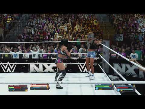 FCL Presents WWE NXT Sol Ruca & Karmen Petrovic vs. Cora Jade & Roxanne Perez 12/31/2024