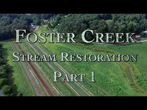 Foster Creek Stream Restoration Part 1