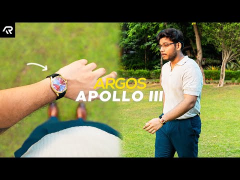 I Found The Best AFFORDABLE MECHANICAL WATCH IN INDIA! | Argos Apollo III.