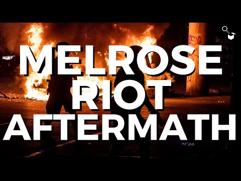 Melrose Riot, West Hollywood  - Aftermath from the West Hollywood Riot #Riot #LARiot #GeorgeFloyd