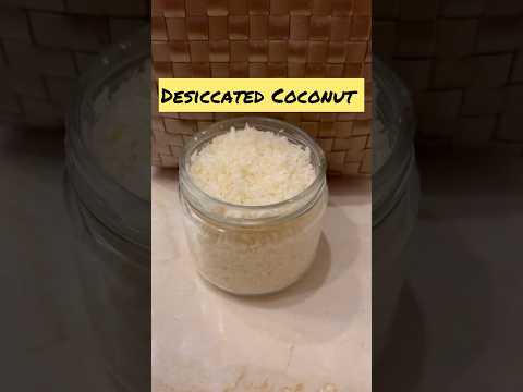 Homemade Desiccated Coconut#Easy#simple# homemade # viral