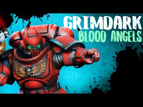 EASY to do, EPIC new Blood Angels Grimdark Scheme!