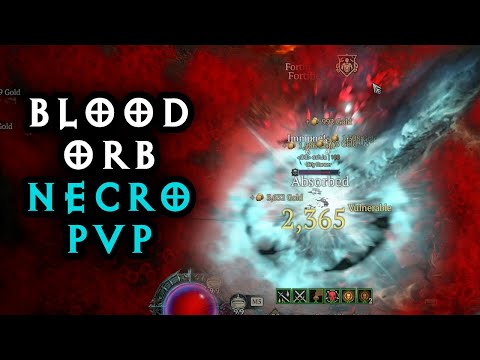 Using The Uber Lilith One-Shot Against Players (PVP) - Blood Orb Necromancer PvP