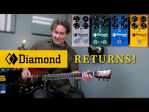 Diamond Pedals Are Back and Compact!