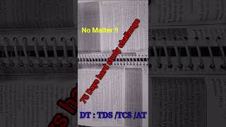 Day - 3 |75 days hard study challenge|Direct taxation|TDS|TCS|Advance Tax|Study hard|#viral