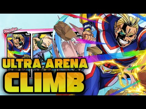 NO WAY THIS WORKED! ULTRA ARENA CLIMB #36! | My Hero Ultra Impact