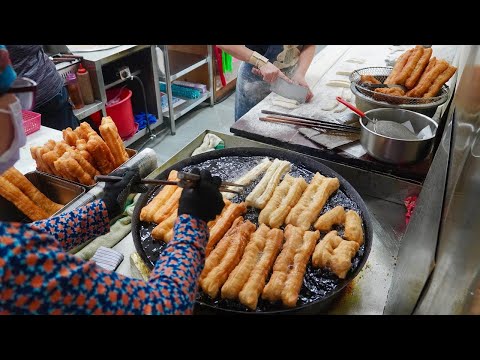 3 Different Styles Of Baked Bread From Famous Old Shop Traditional Taiwan Breakfast,  燒餅老店大合集！台灣傳統早餐