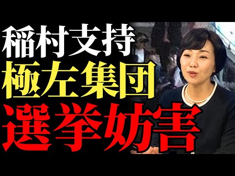 【稲村和美】支持者が過激行動で選挙妨害、SNSは大炎上中！斎藤元彦の再選を妨害する兵庫県知事選で何が起きているのか！？【解説・見解】