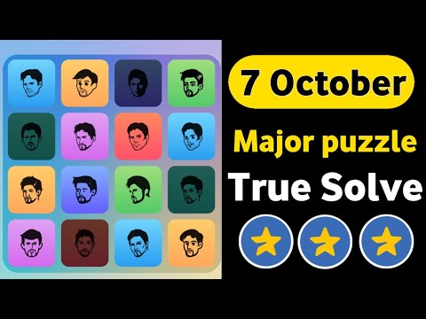 7 October Major puzzle durov Solved | today major puzzle | Aj ka major puzzle video || major puzzle