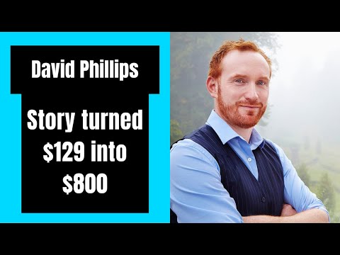 DAVID JP PHILLIPS: Story turned $129 worth of prduct into $8000