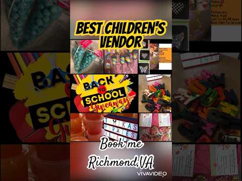 Best  Children’s Vendor📍 Richmond Virginia  #vendor #rva #children