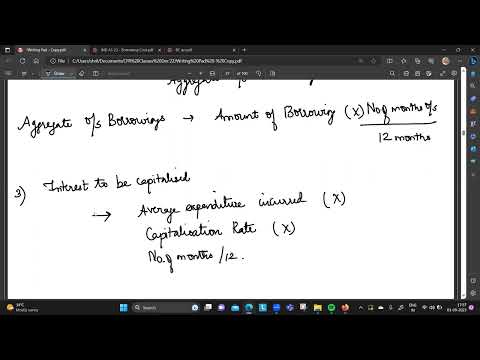 IND AS 23   Borrowing Costs   Part II