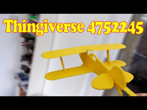 Random stuff off Thingiverse - Pitts S1 Biplane - 4752245