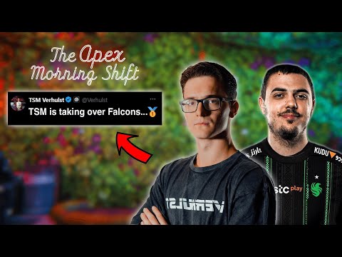 How TSM Verhulst DESTROYED Falcons... - The Apex Morning Shift Ep.23