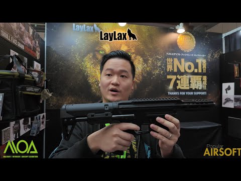 MOA Exhibition 2023: Laylax M4 Upper Frame Hot Rod & TDC Threaded Barrel