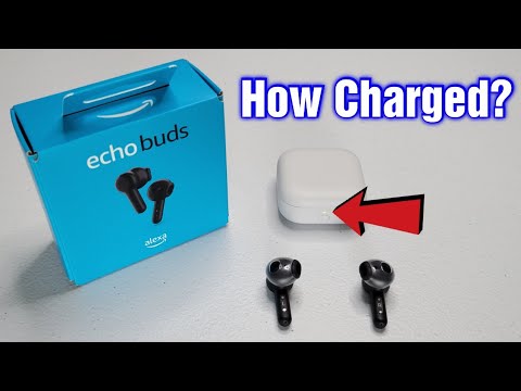 Amazon Echo Buds Earbuds With Alexa – How Charged Is Charging Case Or Earbuds