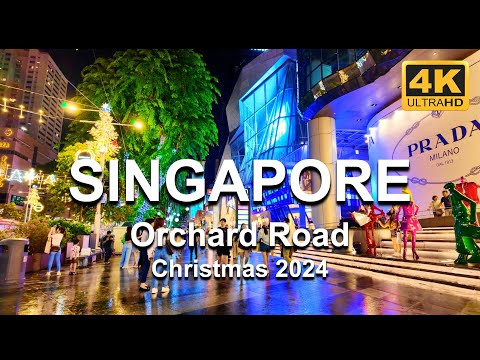 Orchard Road Singapore | Christmas Lights Nov 2024 (Part 1)