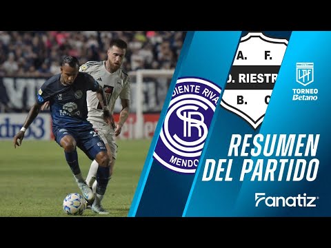 Independiente Rivadavia 0-0 Deportivo Riestra - Resumen del Partido  | #TorneoBetano2024