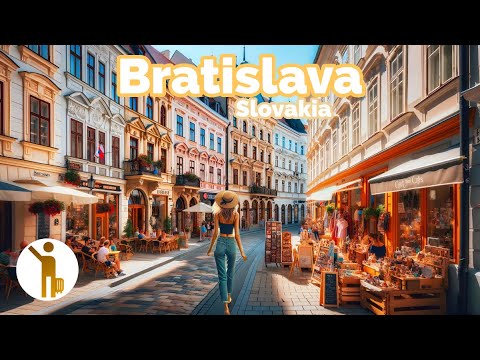 Bratislava, Slovakia 🇸🇰| Europe's Best Capitals | 4k HDR 60fps Walking Tour (▶188min)