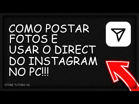 Como POSTAR FOTO e usar o Direct do INSTAGRAM no PC ‹ 2019 ›