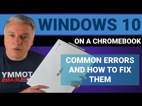 Windows 10 on a Chromebook using KVM - Common errors and how to fix them