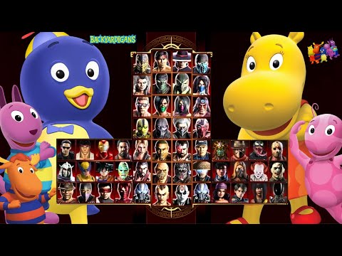 Mortal Kombat 9 - BACKYARDIGANS MOD - Expert Arcade Ladder - Gameplay @ (1080p) - 60ᶠᵖˢ ✔