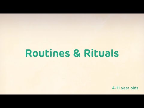 Creating routines and rituals to help your child | Place2Be's Parenting Smart