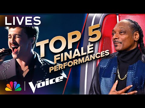 The Best Performances from the Top 5 Live Finale | The Voice | NBC