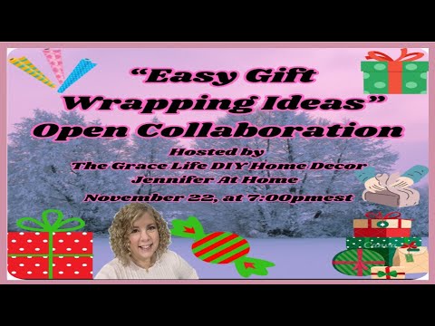 EASY GIFT WRAPPING IDEAS COLLABORATION #giftwrapping #christmas #collaboration #giftwrappingideas