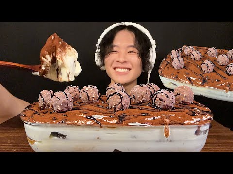 ASMR Chocolate Sundae‼️【eating sound/mukbang】