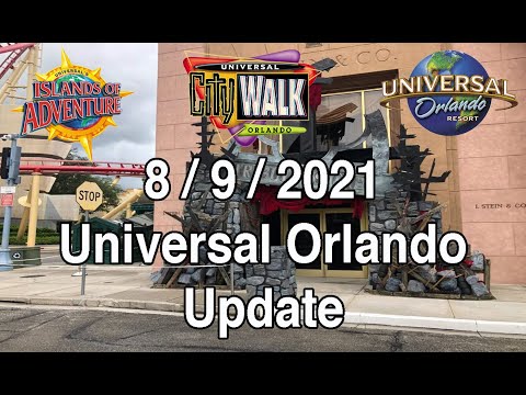 UOR Update 8/9/2021