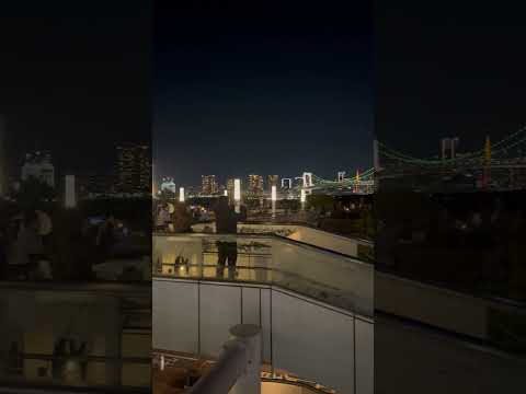 【4K】 Tokyo Bay View from Odaiba, Tokyo -お台場からの東京夜景-