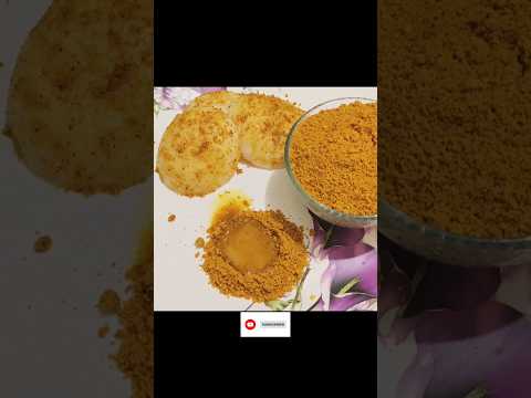 Idli powder recipe 😋👌 | Idli pudi | Idli podi | gunpowder recipe #shorts #idlipowder