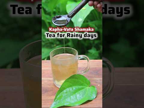 Ep-67 of Vedic Recipes (पान/Betel leaves)💥Ayurvedic tea for Monsoon season #shorts