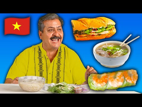 Mexican Dads Try Vietnamese Food!