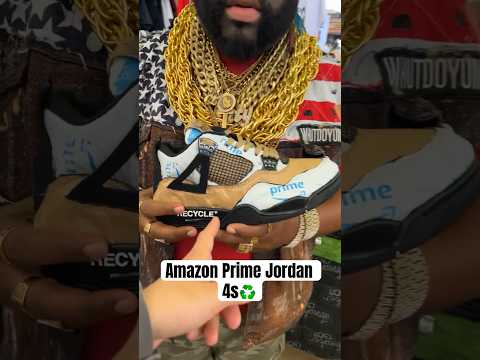 Amazon Prime Jordan 4s♻️ #sneakers #sneakerhead #jordan4 #amazon