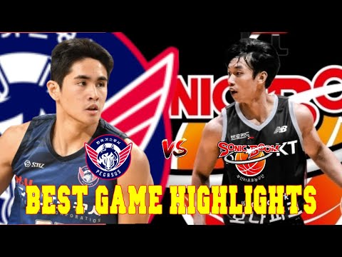 Nag init agad si Dave Ildefonso NAGPAULAN agad ng mga tres/ KT Sonic boom vs Kugas Pegasus/sports tv