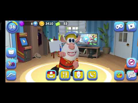 My talking Booba Virtual pet Booba cartoon funny Gameplay booba LeveL 36