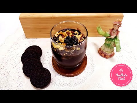 Eggless Chocolate Pudding | Chocolate Pudding Recipe | No Bake Dessert