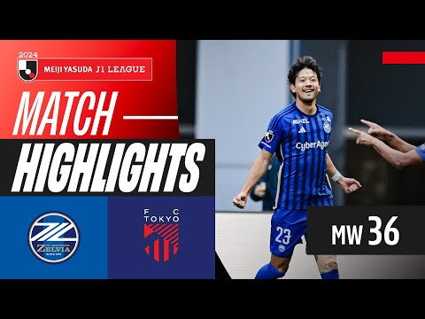 Goal Straight from the Corner! | FC Machida Zelvia 3-0 FC Tokyo | 2024 J1 LEAGUE HIGHLIGHTS | MW 36