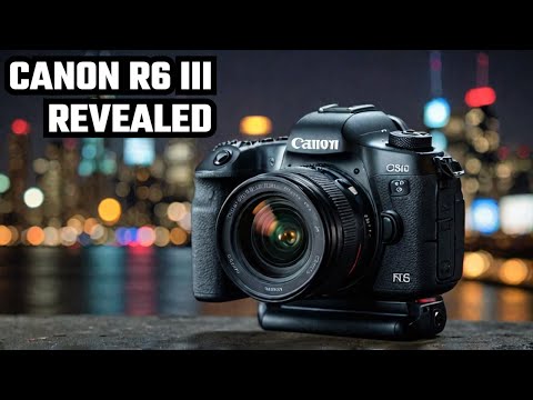 Canon R6 III Finally Release Details & Global Shutter Tech!