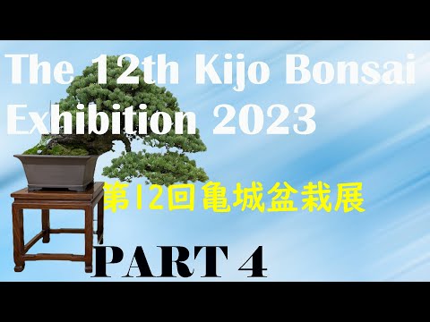 12th Kijo Bonsai Exhibition - 第12回 亀城盆栽展 2023 January (PART 4)