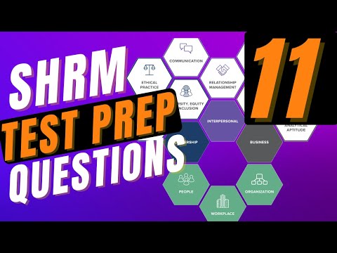 SHRM Test Prep | SHRM CP & SHRM SCP Practice Questions | Part 11