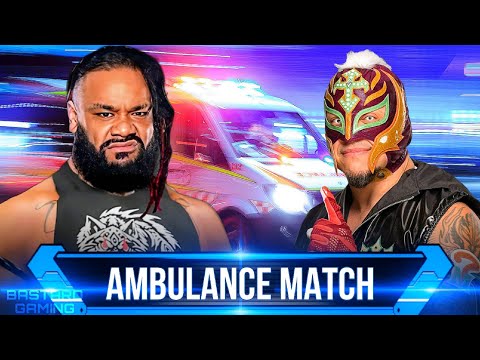 WWE 2K24 | Ambulance Match - Jacob Fatu vs Rey Mysterio | Survivor Series