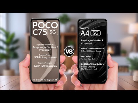 POCO C75 5G Vs Redmi A4 5G