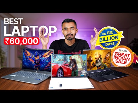 Best Laptop under 60000 in 2024 at Amazon Great Indian Festival Sale and Flipkart Big Billion Days