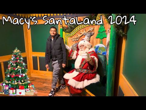 Macy’s Santa land  Christmas Walkthrough Herald Square New York