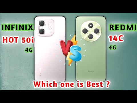 Infinix Hot 50i vs Redmi 14C - The Ultimate Budget Smartphone Showdown