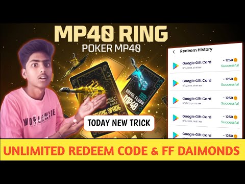 Today new free redeem code app 2024 | free me redeem code kaise le | free fire free daimond trick