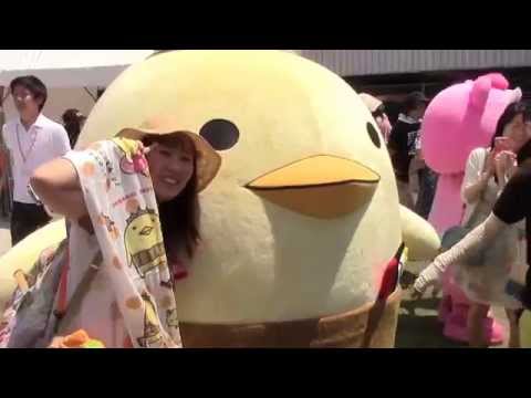 愛知県今治市"いまばりバリィさん"　ご当地キャラクターフェスティバルinすみだ2014　大横川親水公園